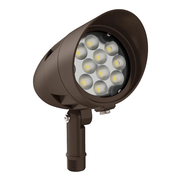 Westgate Spec Series LED X-Gen Bullet Flood Lights, Bronze, 15W, 3000K, 1800LM, 120-277V, SM Housing FLDX-SM-15W-30K-BR - main